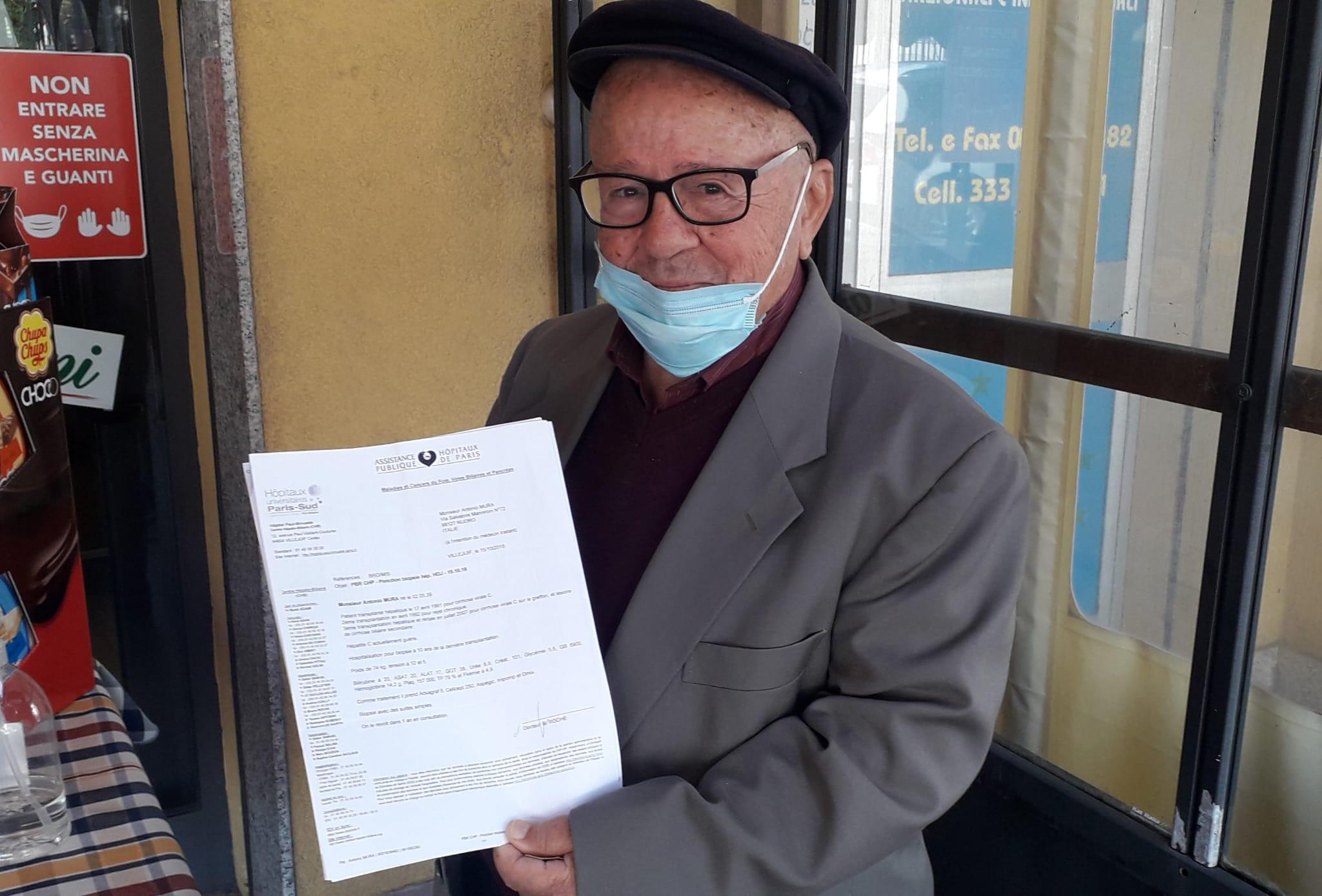 Tonino Mura originario di Jerzu ma nuorese di adozione