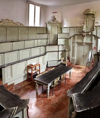 Intervento di recupero del teatro anatomico