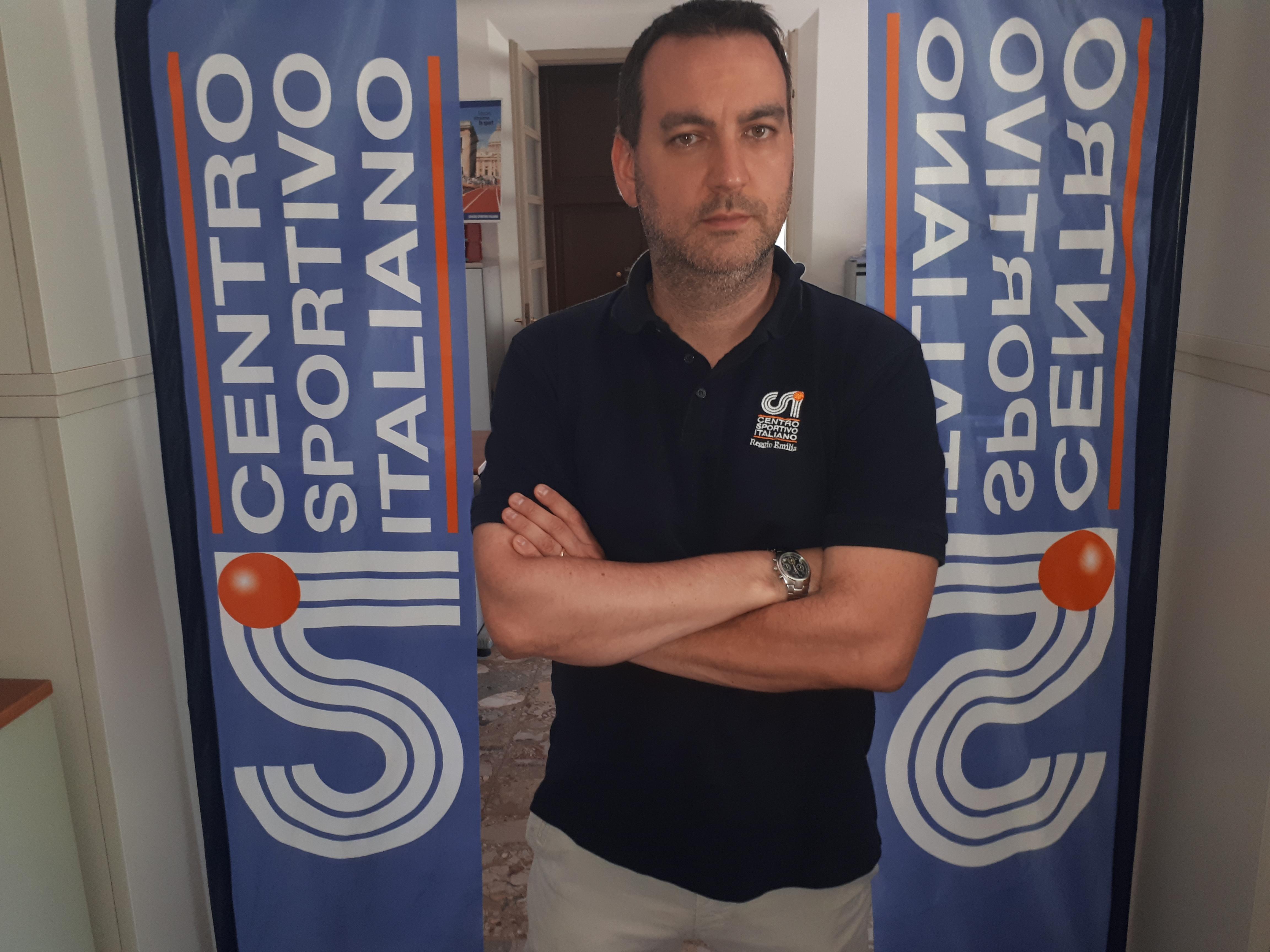 Giovanni Codazzi, responsabile dell'area tecnica del Csi reggiano