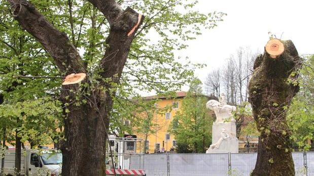 Oggi ricomincia l’abbattimento in piazza Statuto