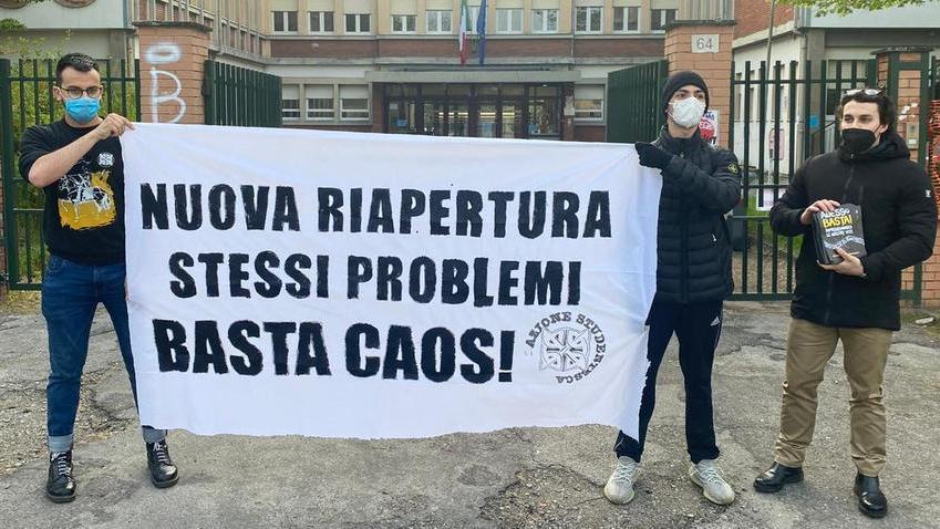“Azione Studentesca” al Roiti