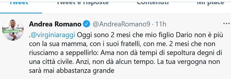Il politico e il figlio non sepolto: aspetto da due mesi, vergogna 