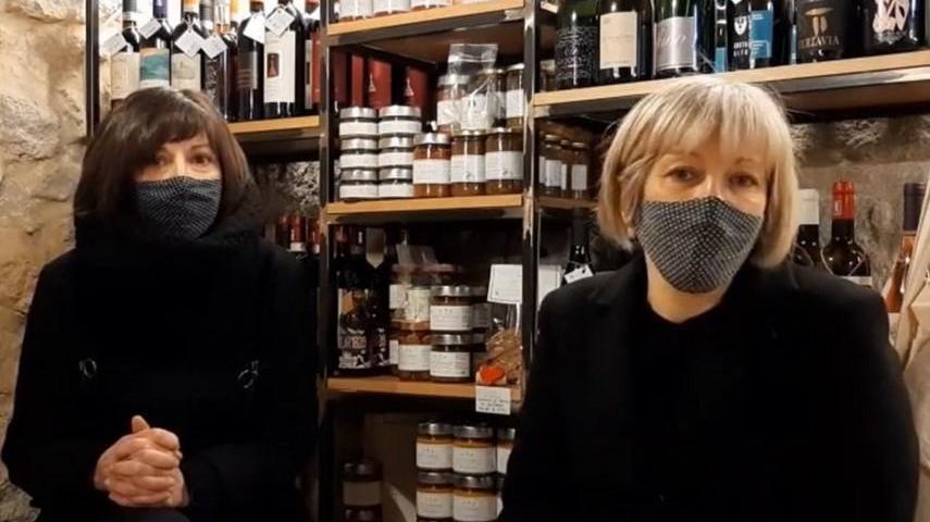 Da sinistra Claudia Manzoni e Sacha Naldi
