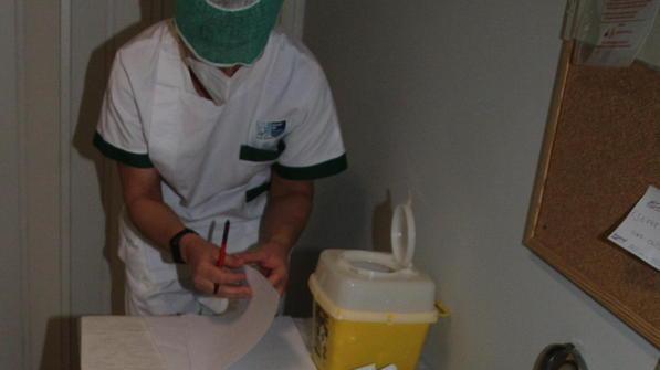 Vaccinazione all'ospedale Versilia