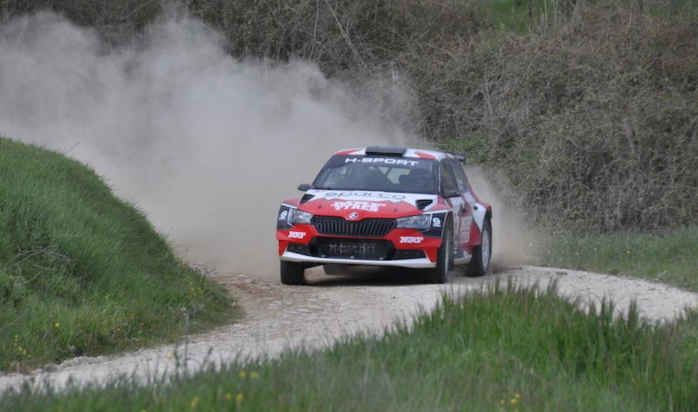 Al Rally Adriatico il primo appuntamento su terra di Andreucci e Pinelli con le Mrf Tyres 