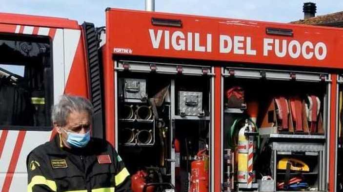Esercitazione a scuola con i vigili del fuoco