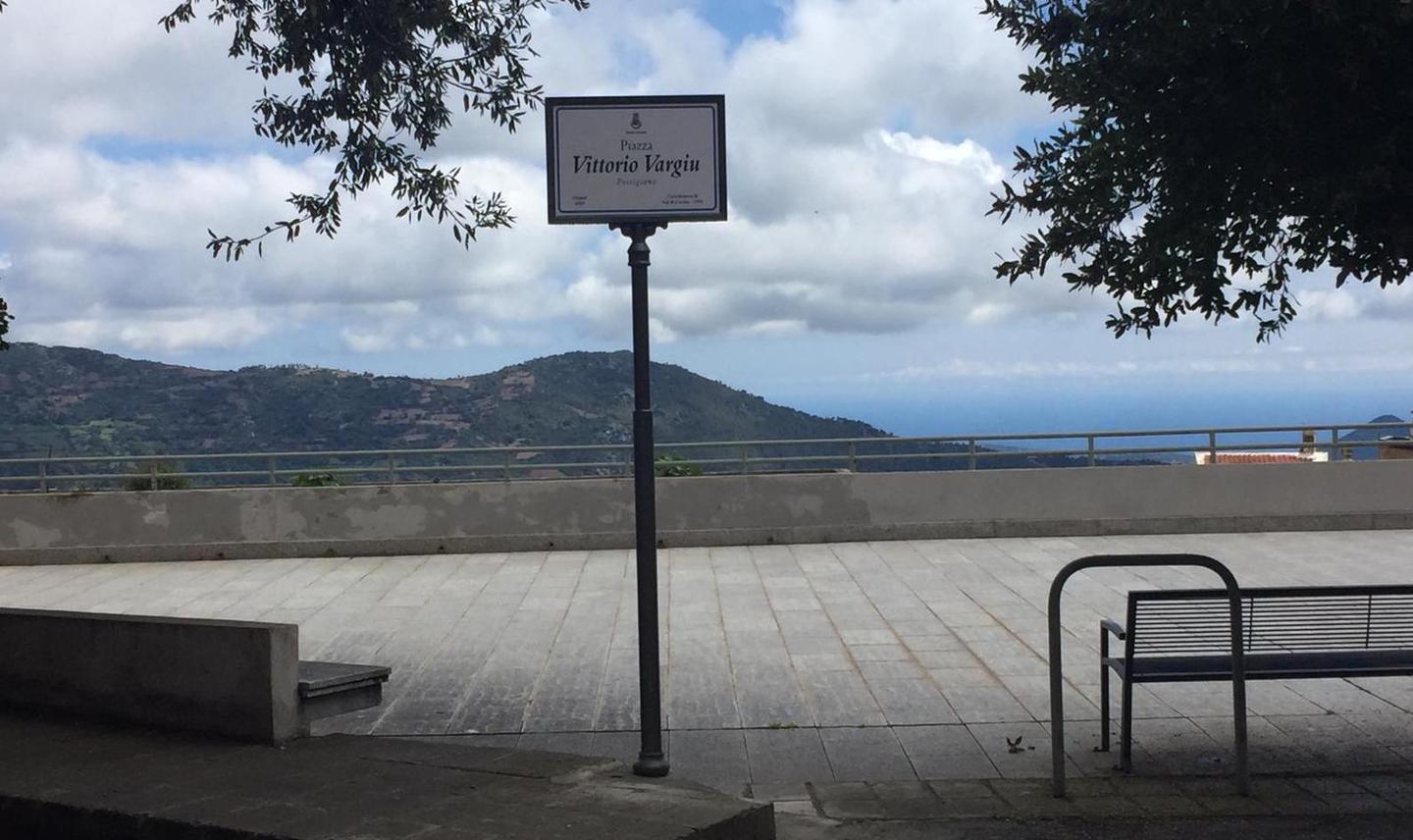 25 aprile, una piazza di Ulassai in memoria del combattente Vittorio Vargiu 