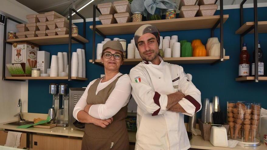 Federico Grazioli e Lucia Barbini (Foto Agenzia BF)