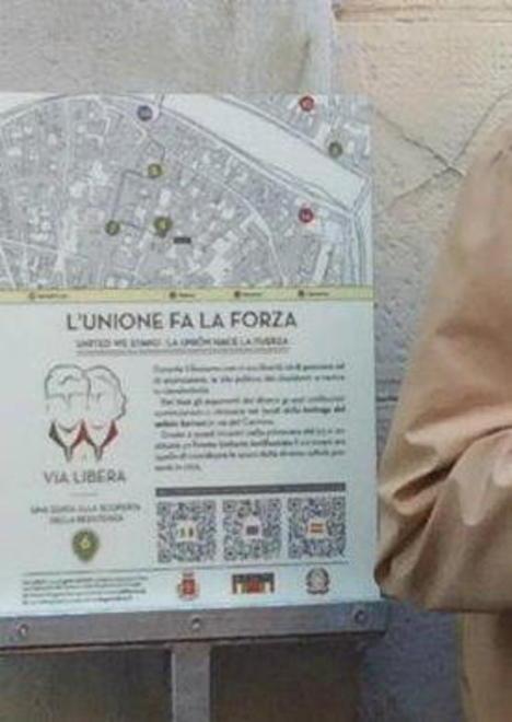 Schiaffo alla memoria antifascista alla vigilia della Festa di Liberazione 