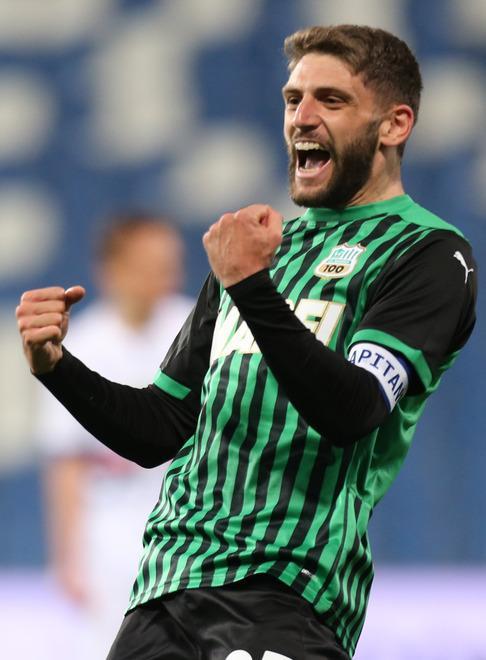 Berardi firma la 14ª perla: «Sono contento e adesso proviamo a vincerle tutte» 