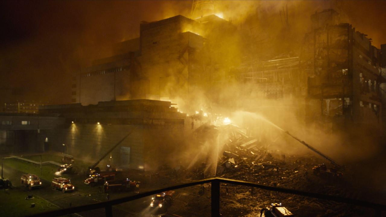 La centrale nucleare di Chernobyl dopo l’esplosione del 1986