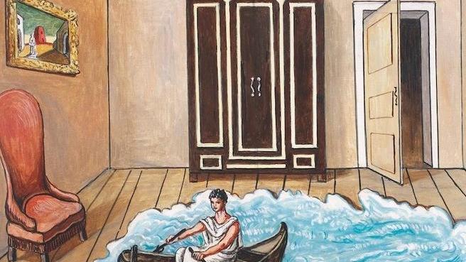 Riapre Palazzo Blu con le mostre su De Chirico e il Dante di Tom Phillips