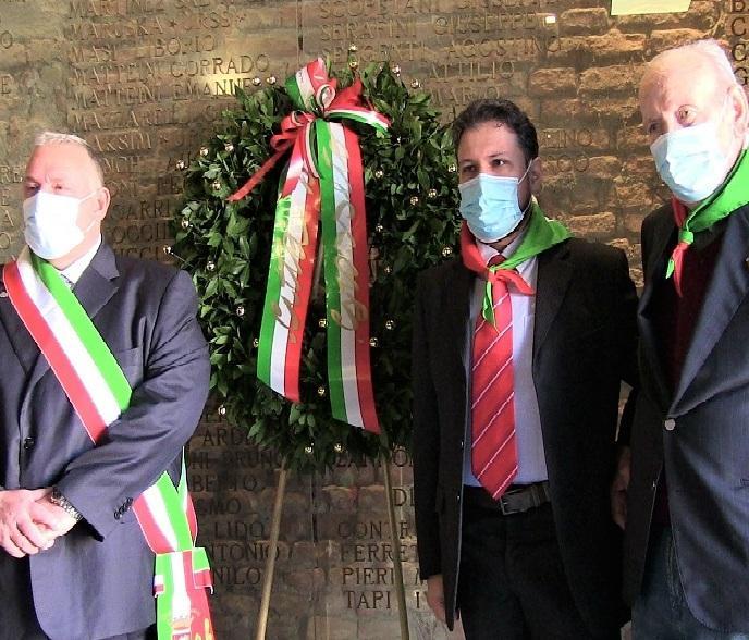 Il partigiano è in prima fila Nello ora può dire “Io c’ero”