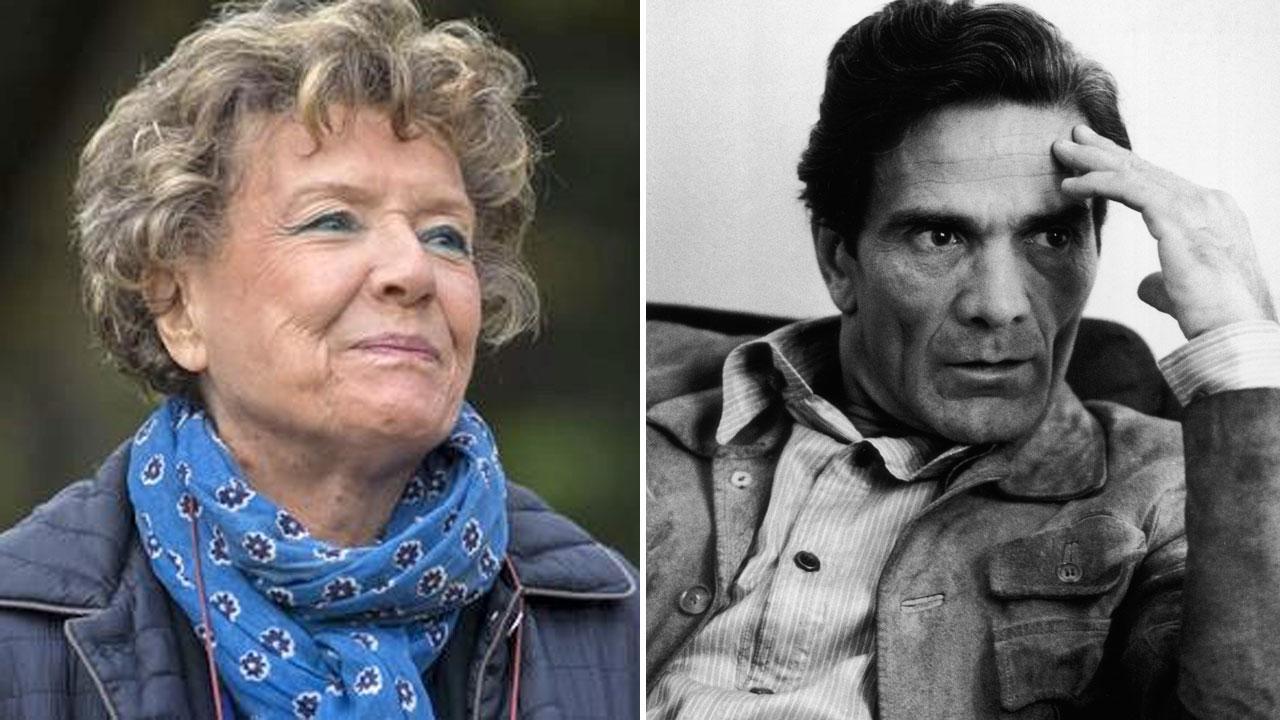 La scrittrice Dacia Maraini e Pier Paolo Pasolini, trovato morto a Ostia il 2 novembre 1975