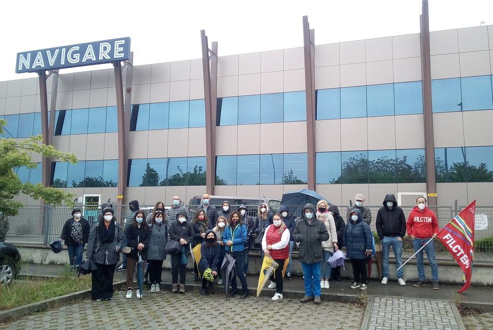 Sciopero e presidio alla Manifattura Riese: «Siamo già esuberi» 