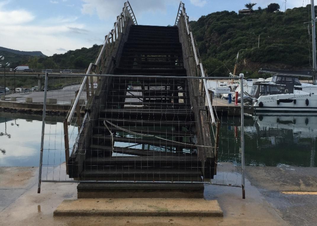 Lavori in vista al porto di Castelsardo 