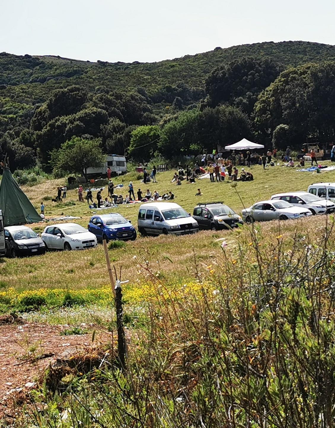 Maxi raduno a Palmadula interrotto dalla Forestale 