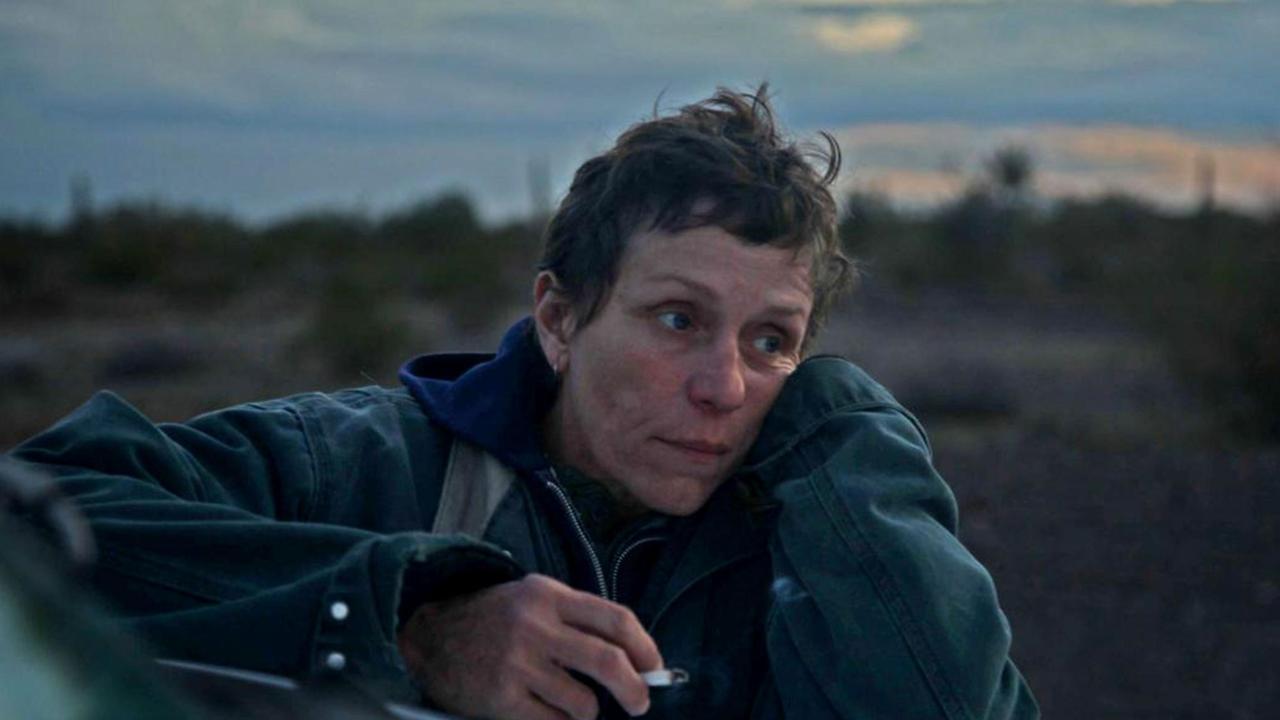 L'attrice Frances McDormand protagonista di "Nomadland"