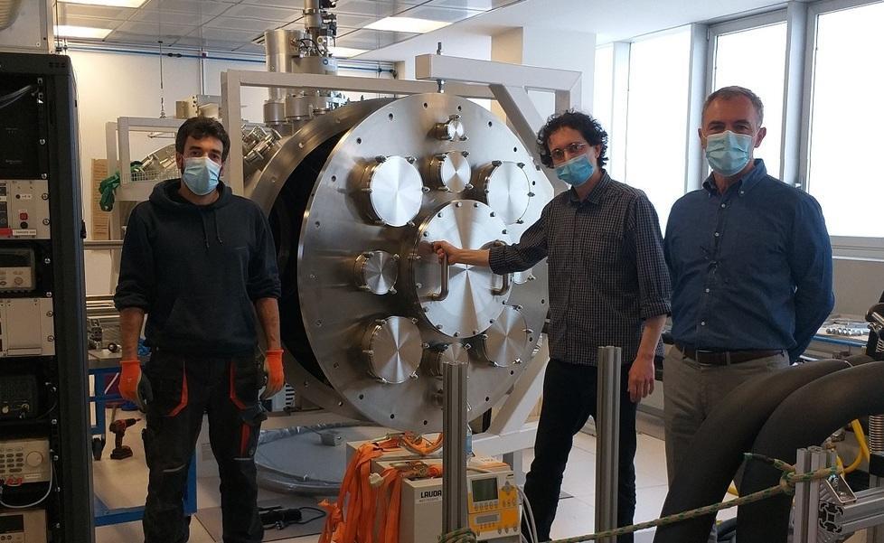 I satelliti fra i container Azienda fa i test ai motori che andranno nel cosmo 