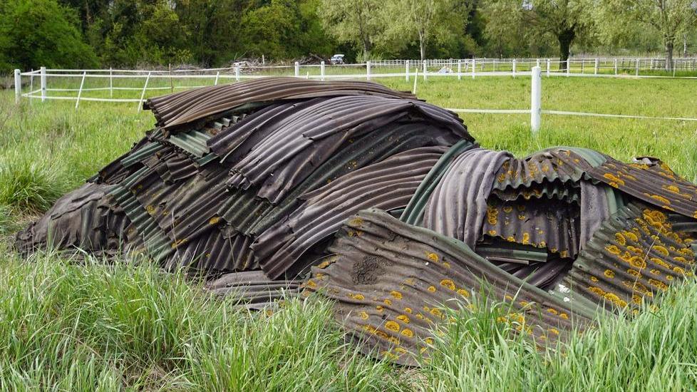 Una montagna di rifiuti accanto alle Cascine Caccia agli inquinatori