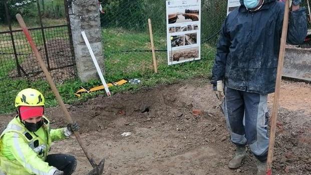 Sorpresa sotto terra Dall’antica pieve riemerge un cippo