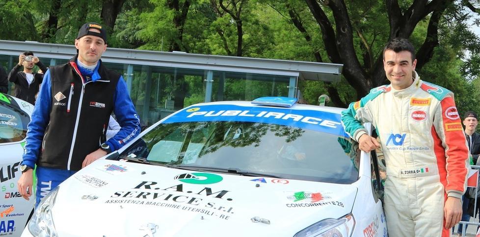 Zorra e Carbognani della Pubblirace l’equipaggio da battere al Rally di Piancavallo 