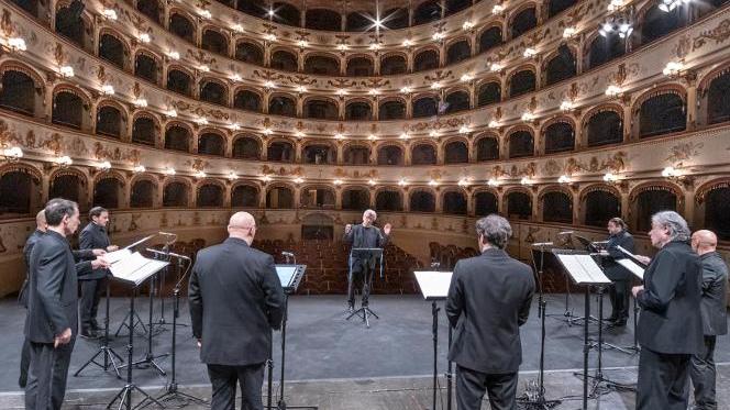 Ensemble Odhecaton dal vivo all’Abbado Il concerto si ascolta dal divano di casa