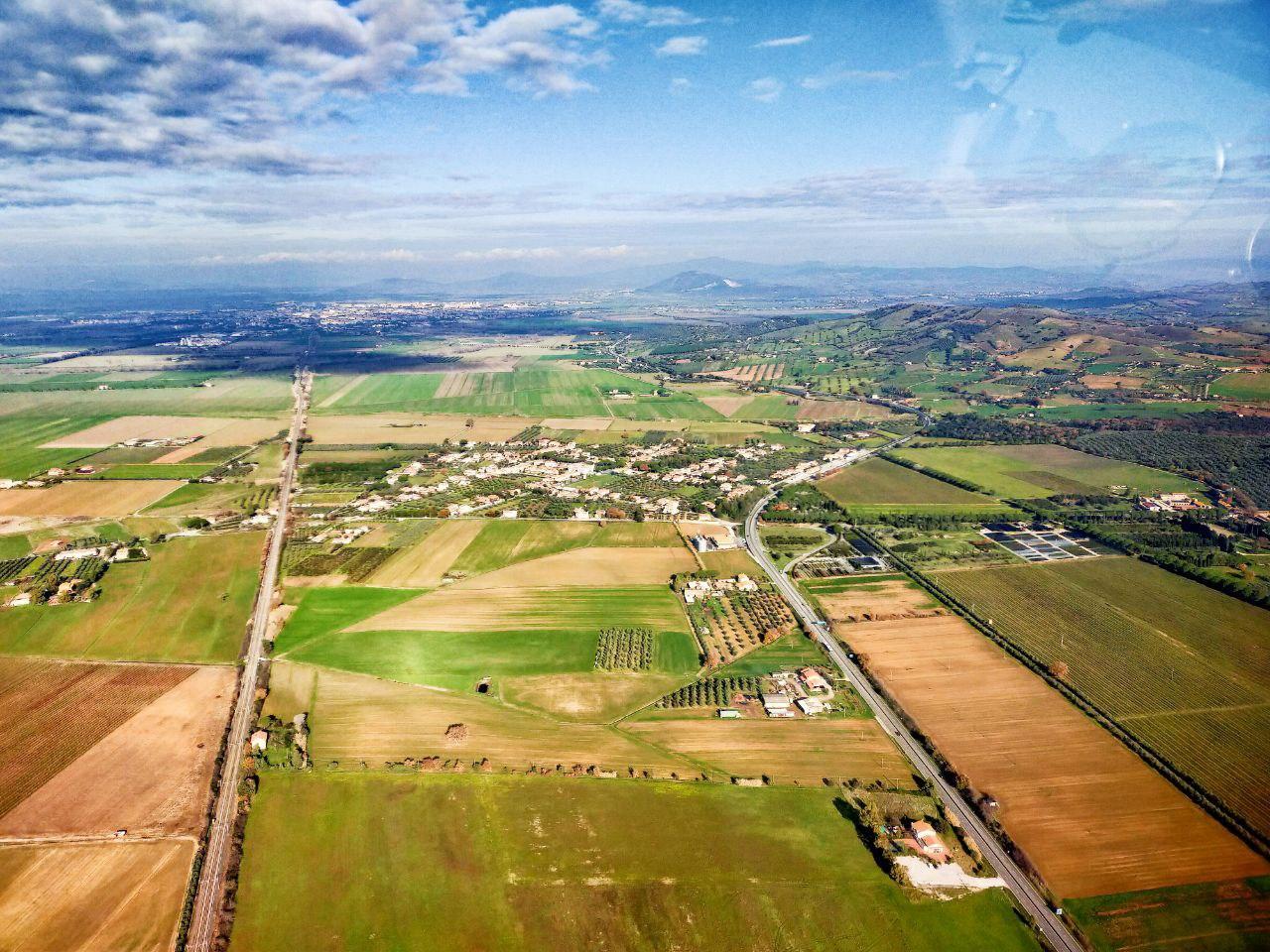 Le aree verdi che circondano Grosseto viste da Rispescia