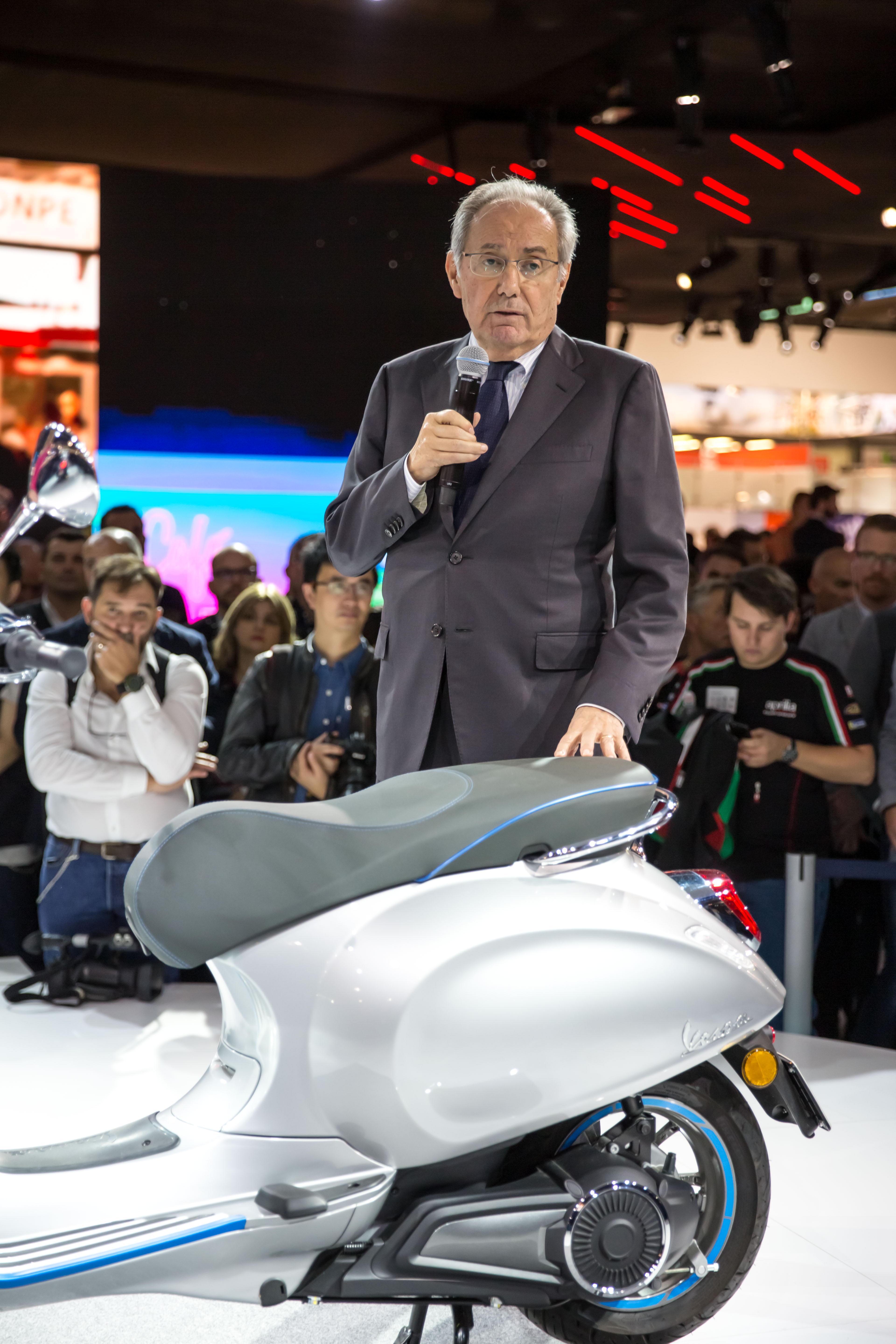 Roberto Colaninno, presidente e ad del Gruppo Piaggio