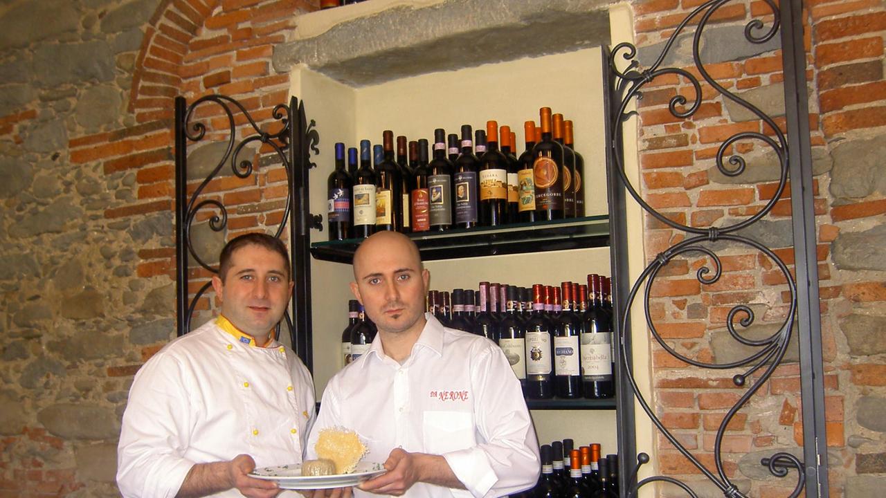 La buona cucina casalinga sulla terrazza delle meraviglie