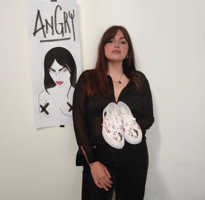 Le scarpe da ginnastica diventano opere d’arte