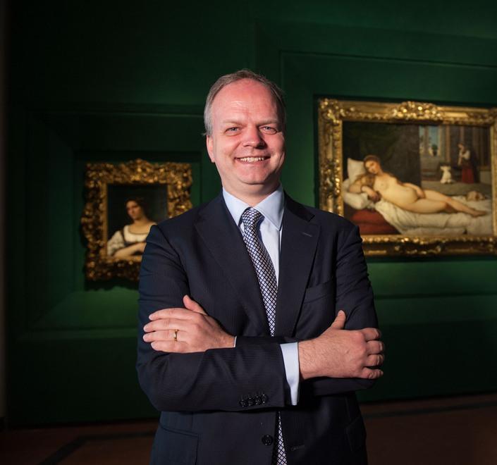 Sopralluogo in città del direttore del museo degli Uffizi Eike Schmidt