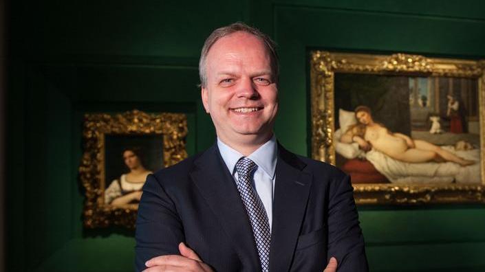 Sopralluogo in città del direttore del museo degli Uffizi Eike Schmidt
