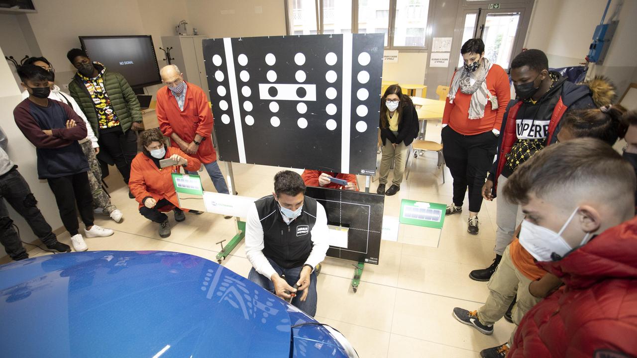 Modena Città dei Ragazzi a lezione di guida autonoma