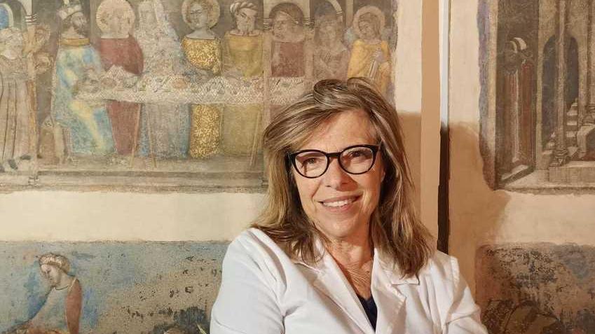 La restauratrice Lidia Cinelli