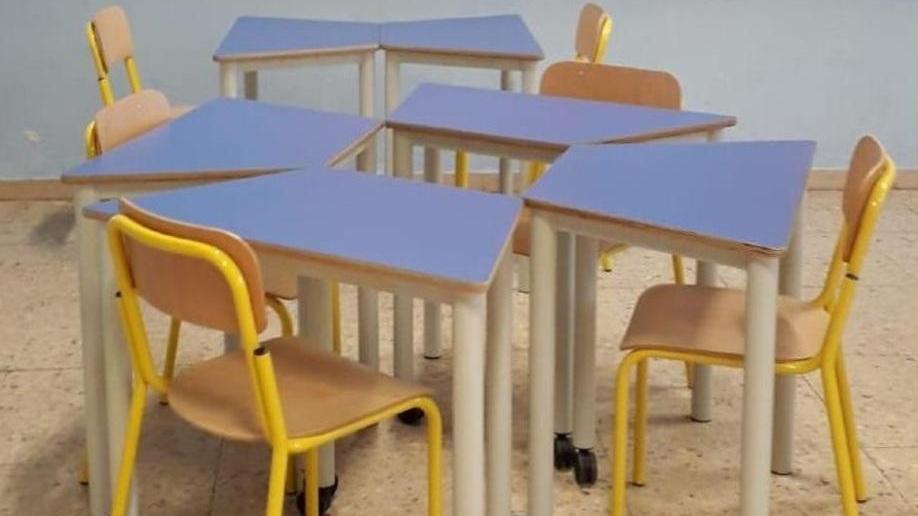 Computer e banchi nuovi alla media “Buonarroti”