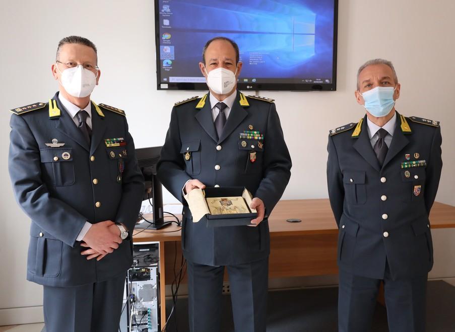 Il generale Galdino a Ferrara ha incontrato i vertici della Finanza 