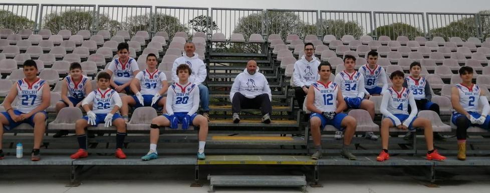 Duchi Under 15, è campionato Domenica a Parma il primo bowl Sfida equilibrata con i Panthers