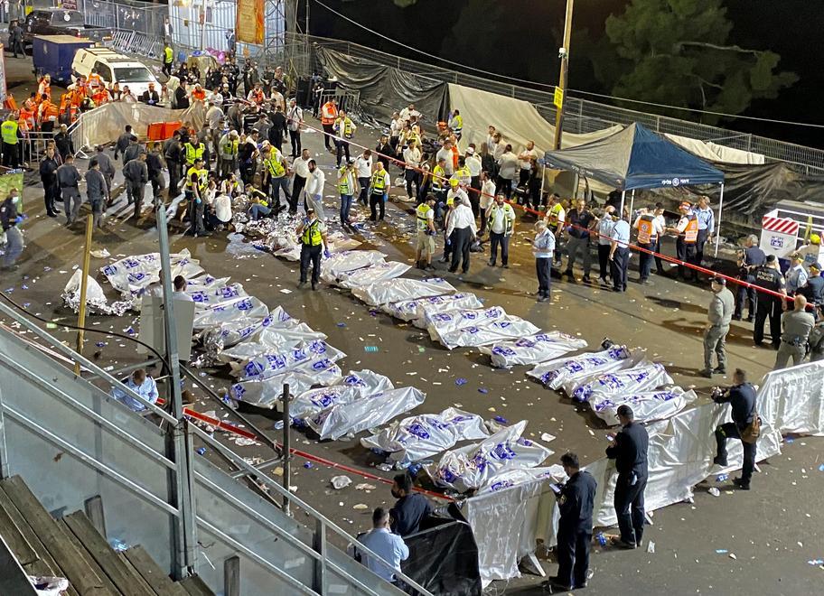 Tragedia alla festa ebraica In 45 muoiono nella calca 