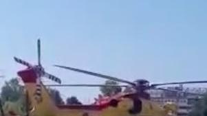 Intrappolata nella vettura donna portata a Cisanello