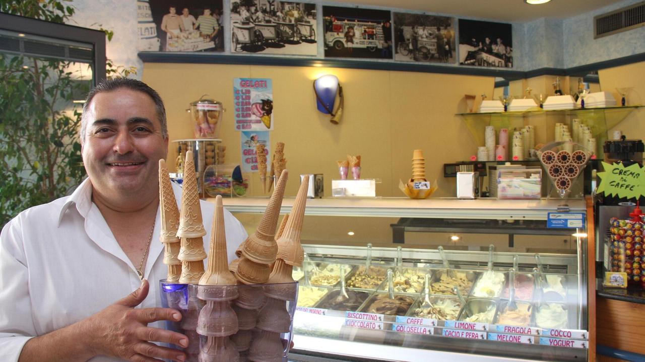 Lirio Diddi, uno dei due fondatori della gelateria Il Morino