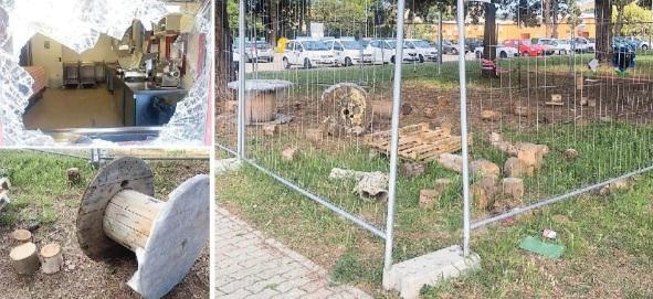 Vandali scatenati all’asilo nido comunale di Venturina Terme: vetri rotti, distrutta l’aula all’aperto 