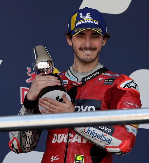 Il magic moment di Pecco Bagnaia uno dei “figli” di Valentino Rossi