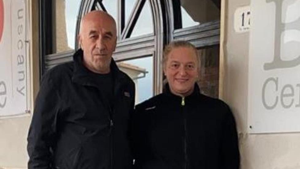 Sebastiano Bucci e Maria Cristina Balducci del bar Centrale