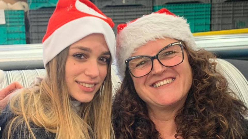 Luana D'Orazio insieme a Luana Coppini (foto tratta da Facebook)