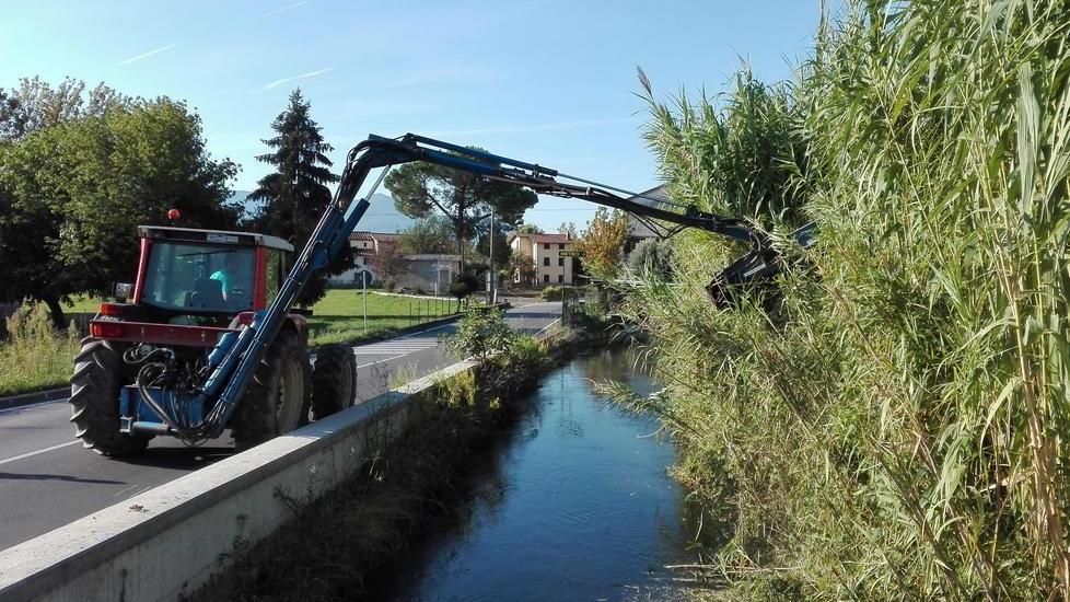 Accordo tra Unione e Consorzio di bonifica per lavori sui fossi