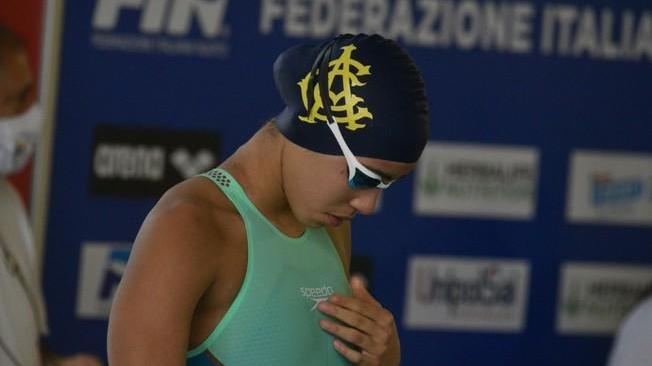 Dall'Abruzzo all'Aniene per un sogno,nuotatrice 13enne da record