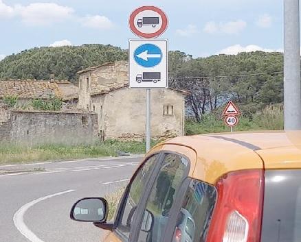 Divieto di ingresso nel centro urbano di Monsummano per i mezzi pesanti