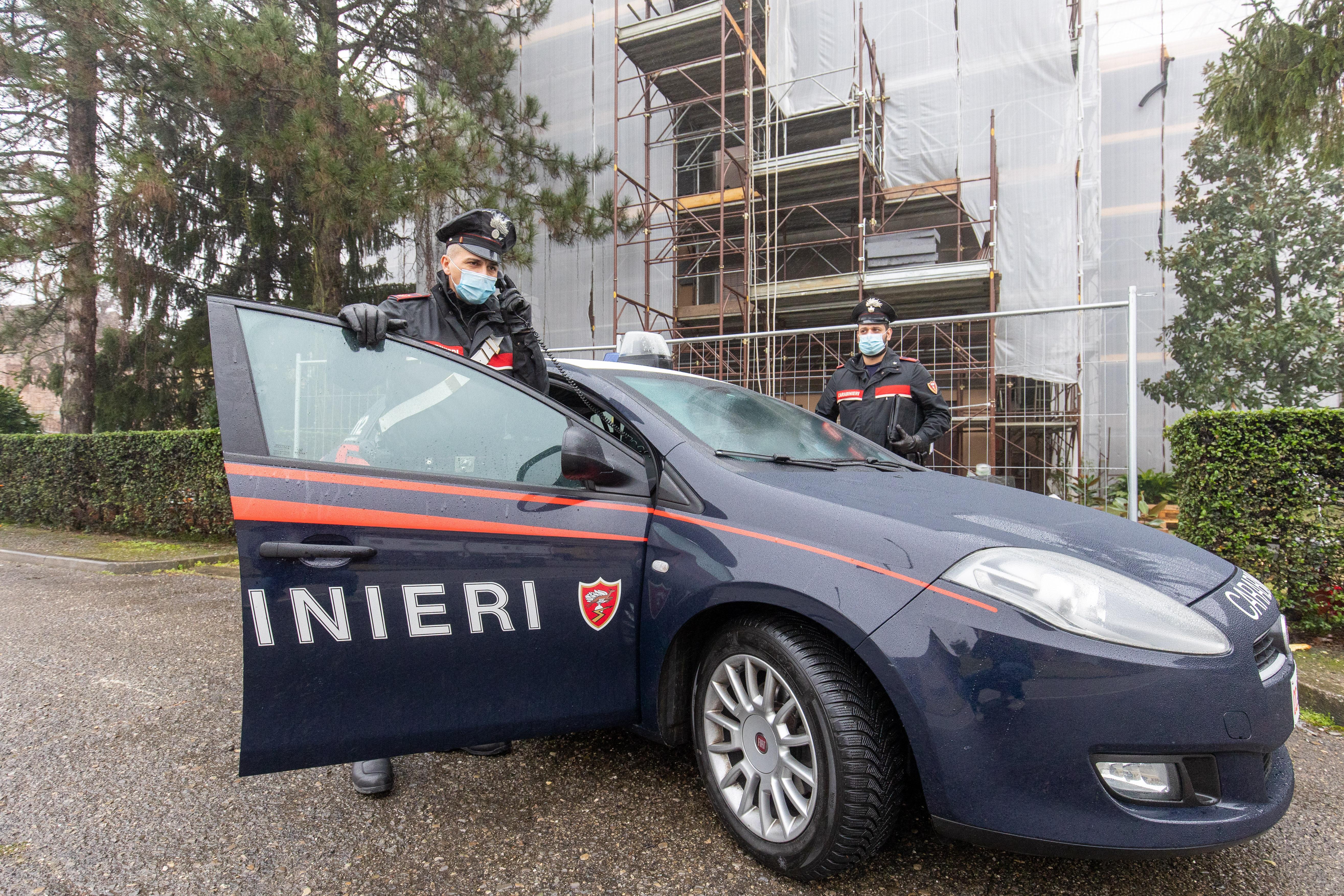 Carabinieri in azione, foto archivio