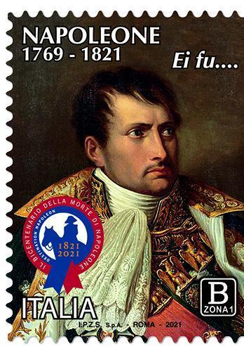 C’è anche il francobollo dedicato a Bonaparte